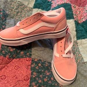 Brand new pink Vans still in box